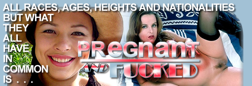 Pregnant sleeping exotic beauty woken up by a cock